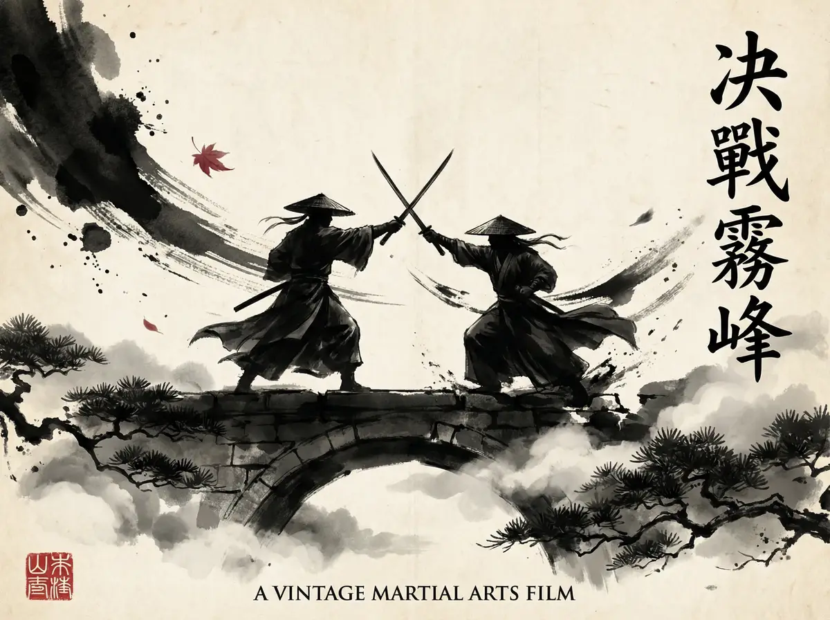 功夫电影海报：决战雾峰 - 四虎