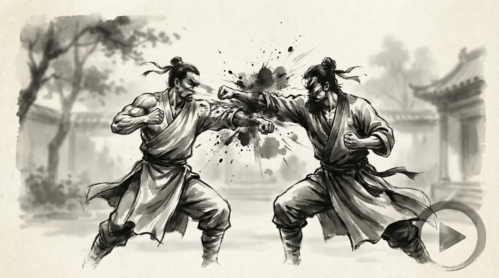 招式拆解：迷踪拳实战应用 - 四虎